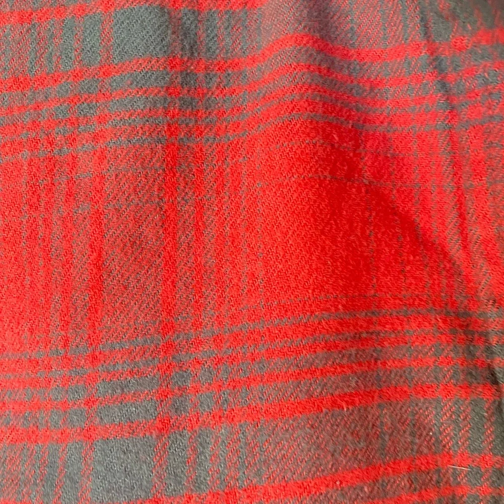 Women's Alpine Design Red Bison Plaid Flannel Shirt NWT - Picture 3 of 3